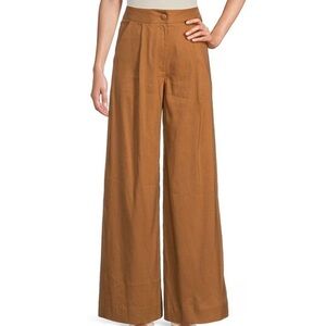 Antonio Melani x M.G. Style Gigi Linen Blend Pocket Trouser Pants
